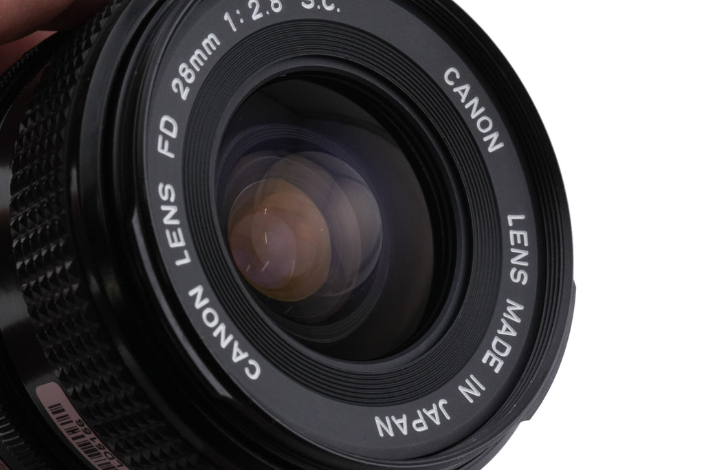 Canon 28mm f2.8 S.C.