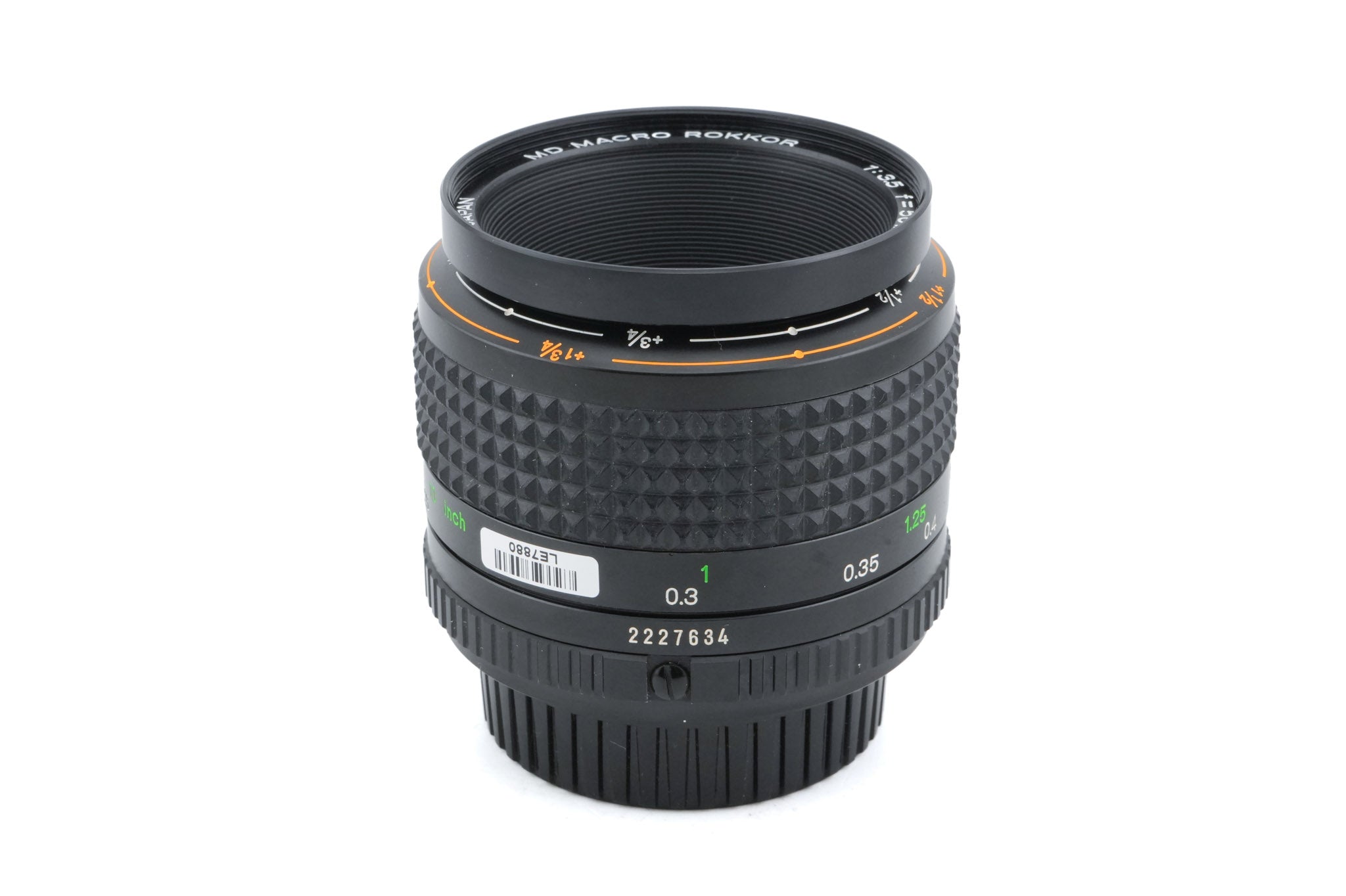 Minolta 50mm f3.5 MD Macro Rokkor