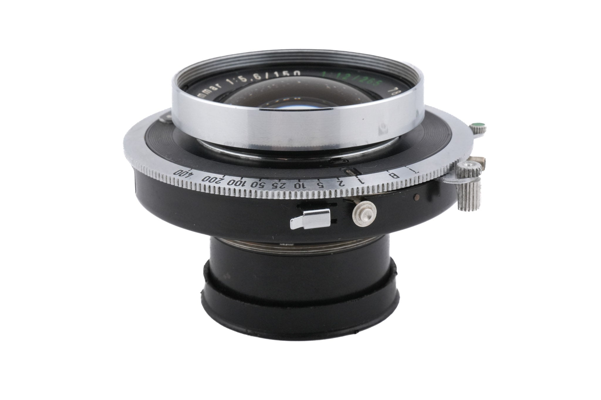 Schneider-Kreuznach 150mm f5.6 / 265mm f12 (Shutter) - Lens
