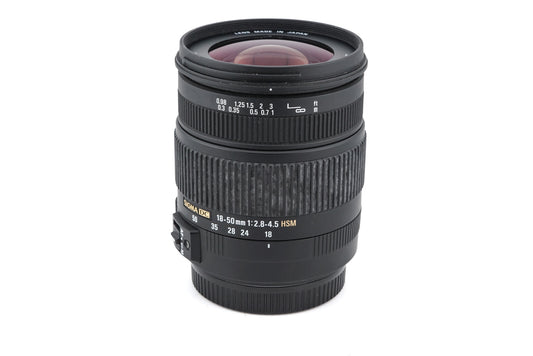Sigma 18-50mm f2.8-4.5 DC OS HSM - Lens