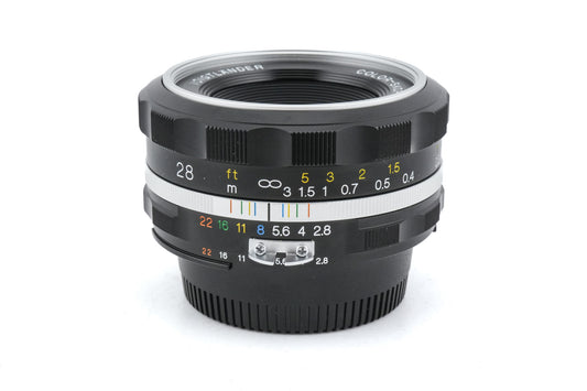 Voigtländer 28mm f2.8 Color-Skopar SL IIs - Lens