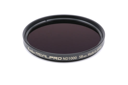 Kenko 58mm Neutral Density Filter Realpro ND1000 - Accessory