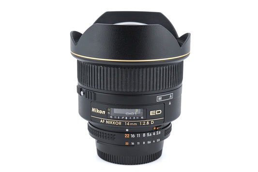 Nikon 14mm f2.8 AF Nikkor D ED RF Aspherical - Lens