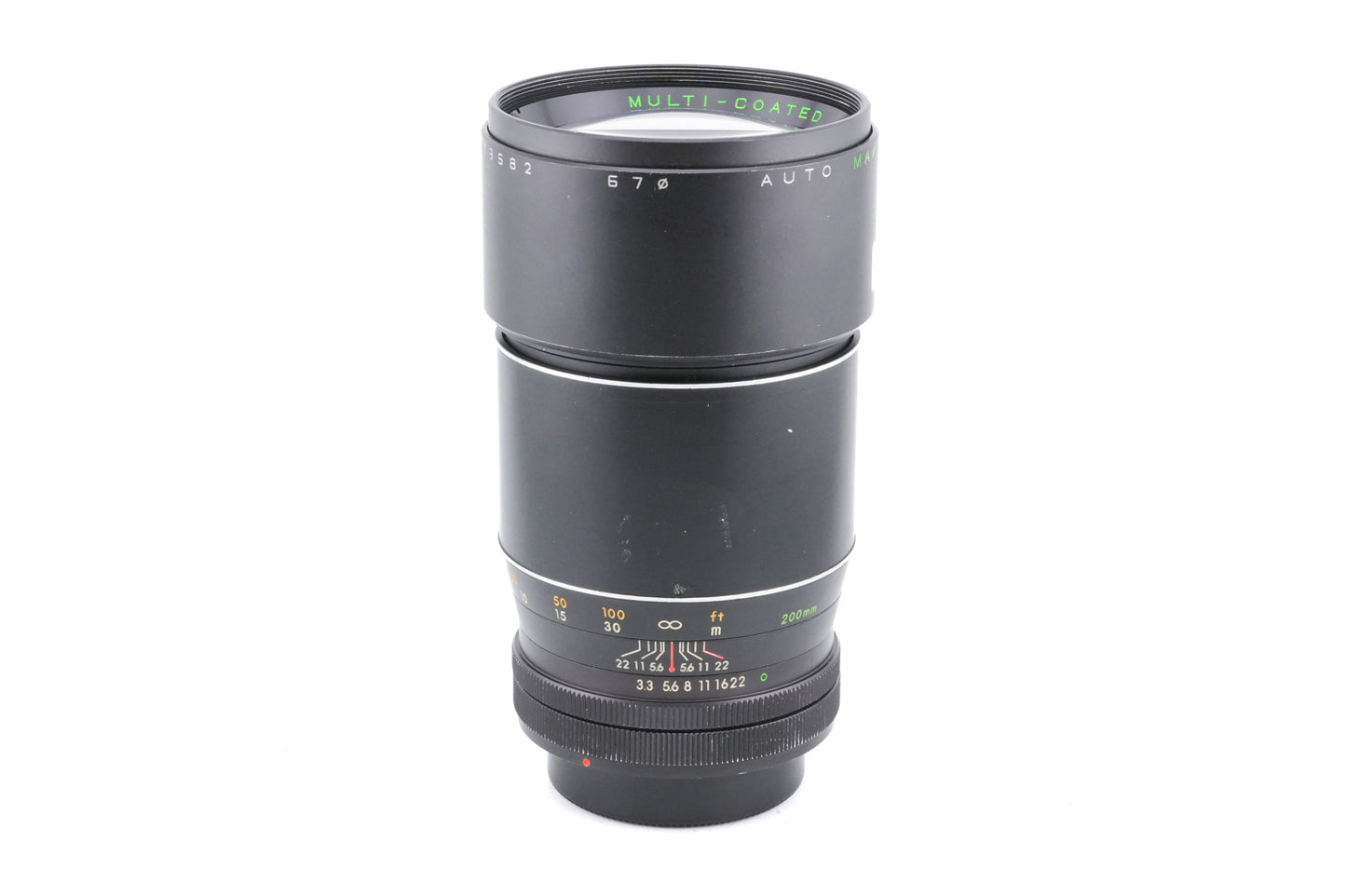 Makinon 200mm f3.3 Auto Multi-Coated - Lens