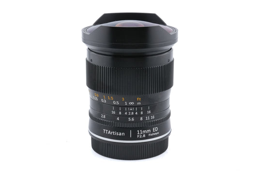 TTArtisan 11mm f2.8 ED Fisheye - Lens