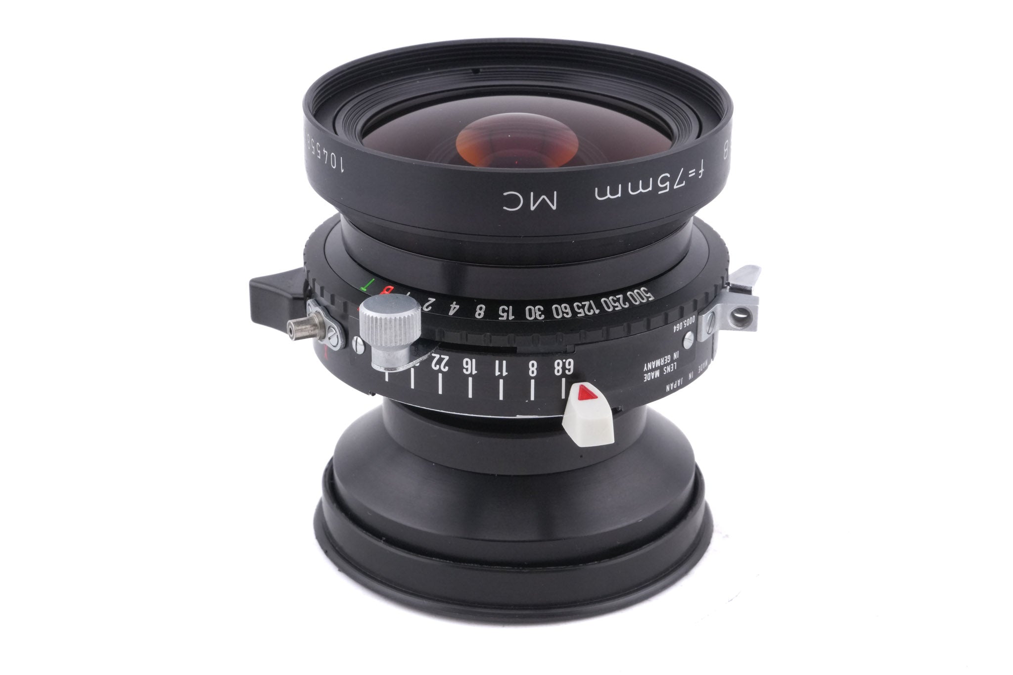 Rodenstock 75mm f6.8 Grandagon MC (Shutter) - Lens