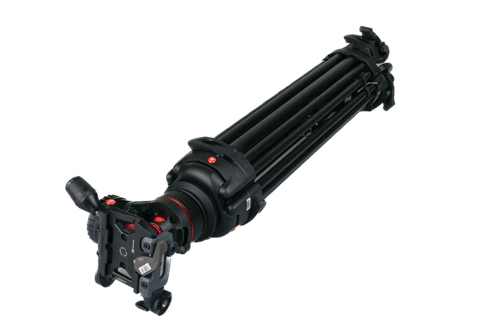 Manfrotto Carbon Twin Leg Video Tripod (MVTTWINMC) + Nitrotech N12 Fluid Video Head (MVHN12AH)