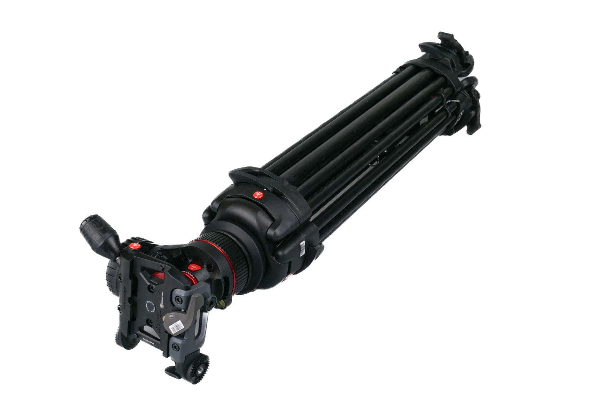 Manfrotto Carbon Twin Leg Video Tripod (MVTTWINMC) + Nitrotech N12 Fluid Video Head (MVHN12AH)