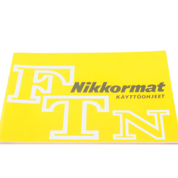 Nikon Nikkormat FTn Instruction Manual