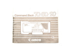 Canon Command Back 70 / 80 / 90 Instructions