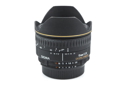 Sigma 15mm f2.8 EX DG Fisheye