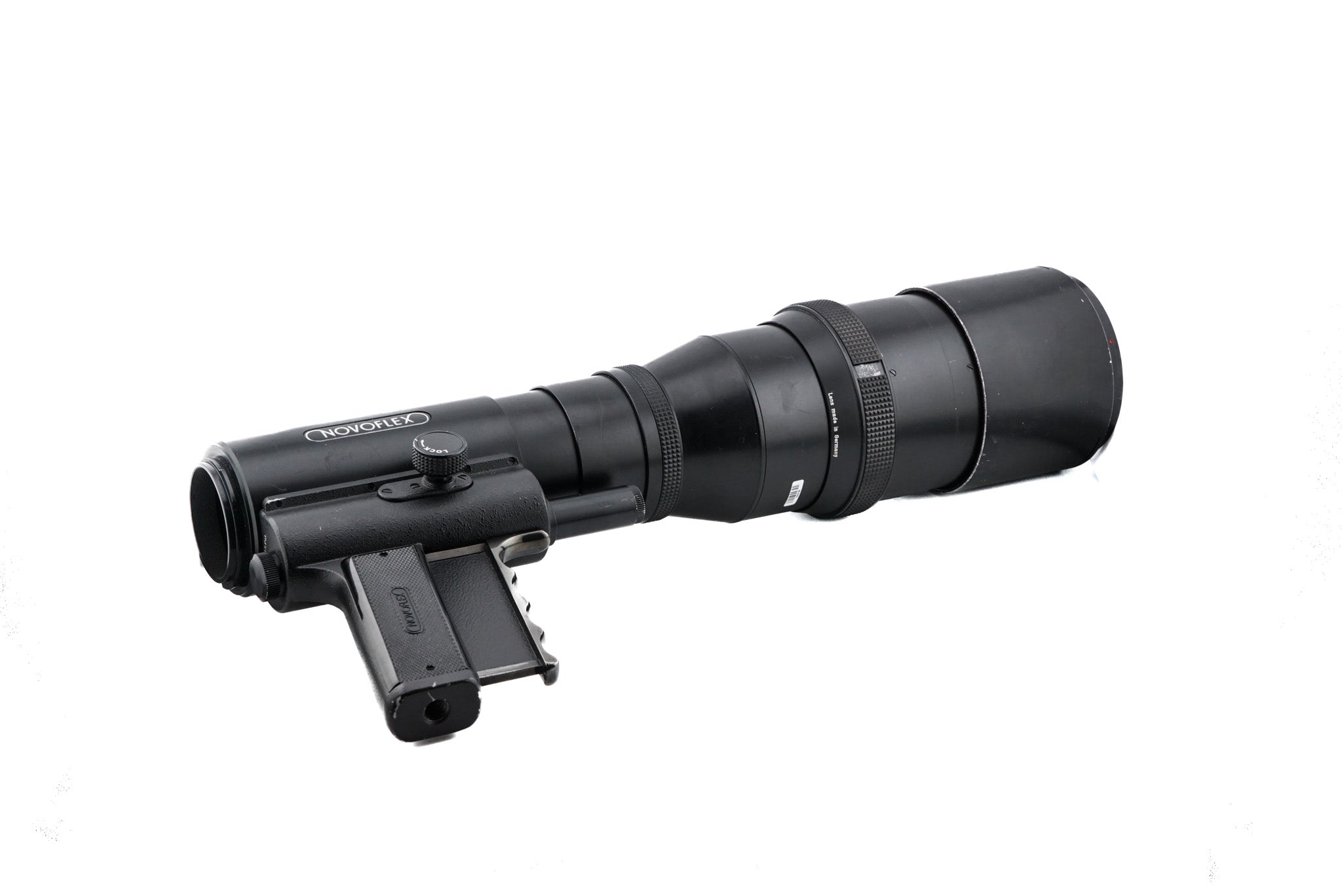 Novoflex 400mm f5.6 T-Noflexar + Follow Focus Pistol Grip (PIGRIFF)