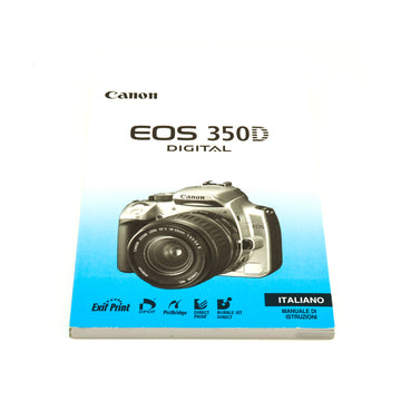 Canon 350D Instructions