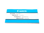 Canon FD Lenses Instructions