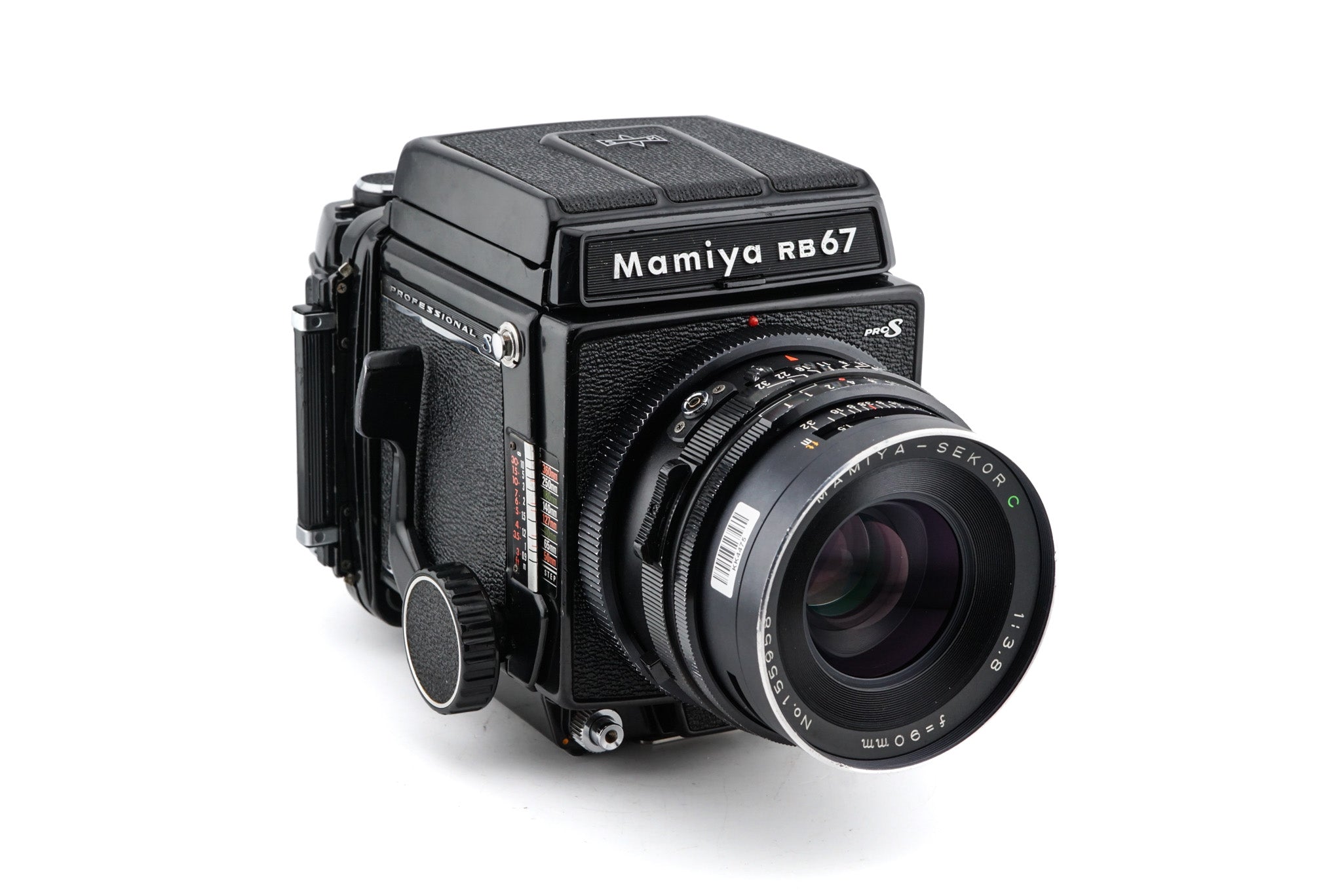 Mamiya RB67 Pro-S + 90mm f3.8 Sekor C + 120 Pro-S 6x7 Film Back + Wais –  Kamerastore