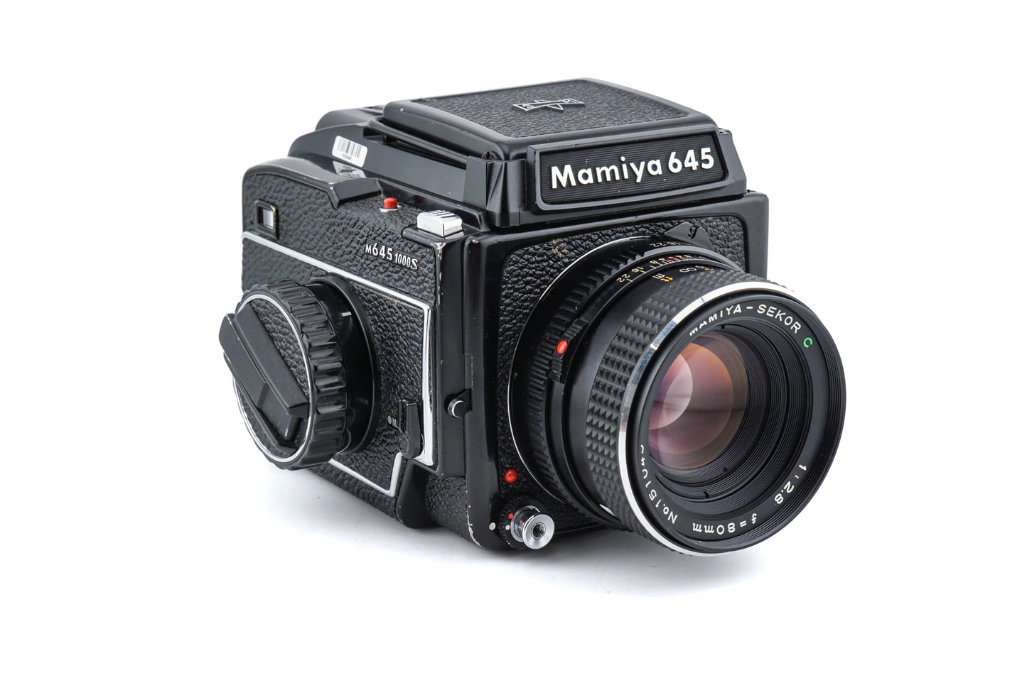 Mamiya M645 1000S + M645 Waist Level Finder S + 80mm f2.8 Sekor C