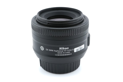 Nikon 35mm f1.8 AF-S Nikkor G DX