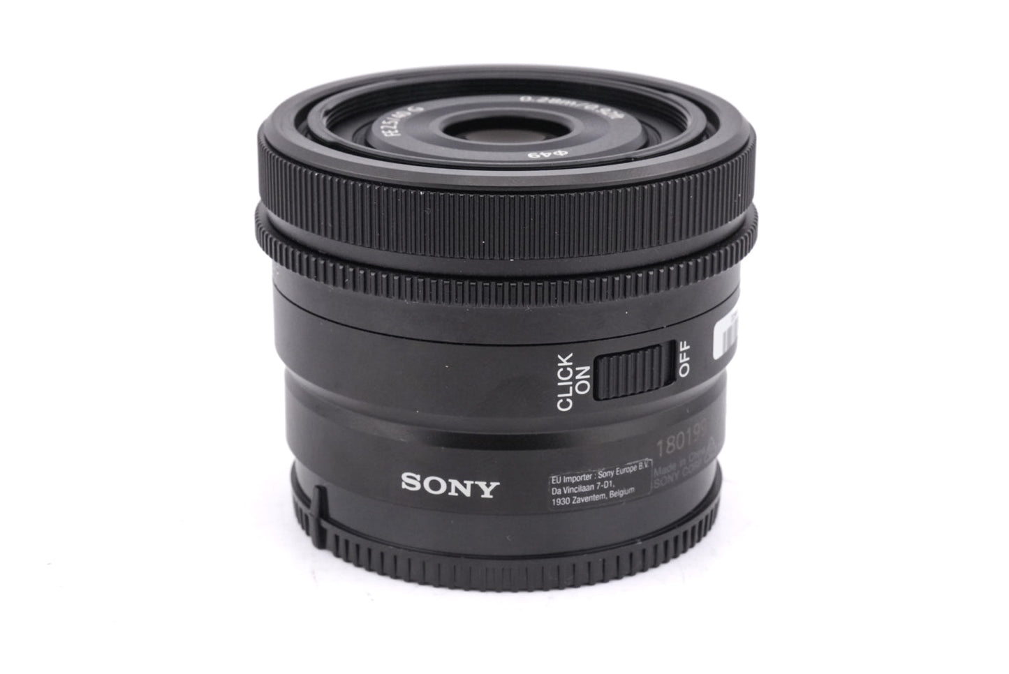 Sony 40mm f2.5 G FE