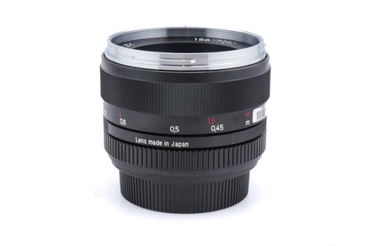 Carl Zeiss 50mm f1.4 Planar T* ZK