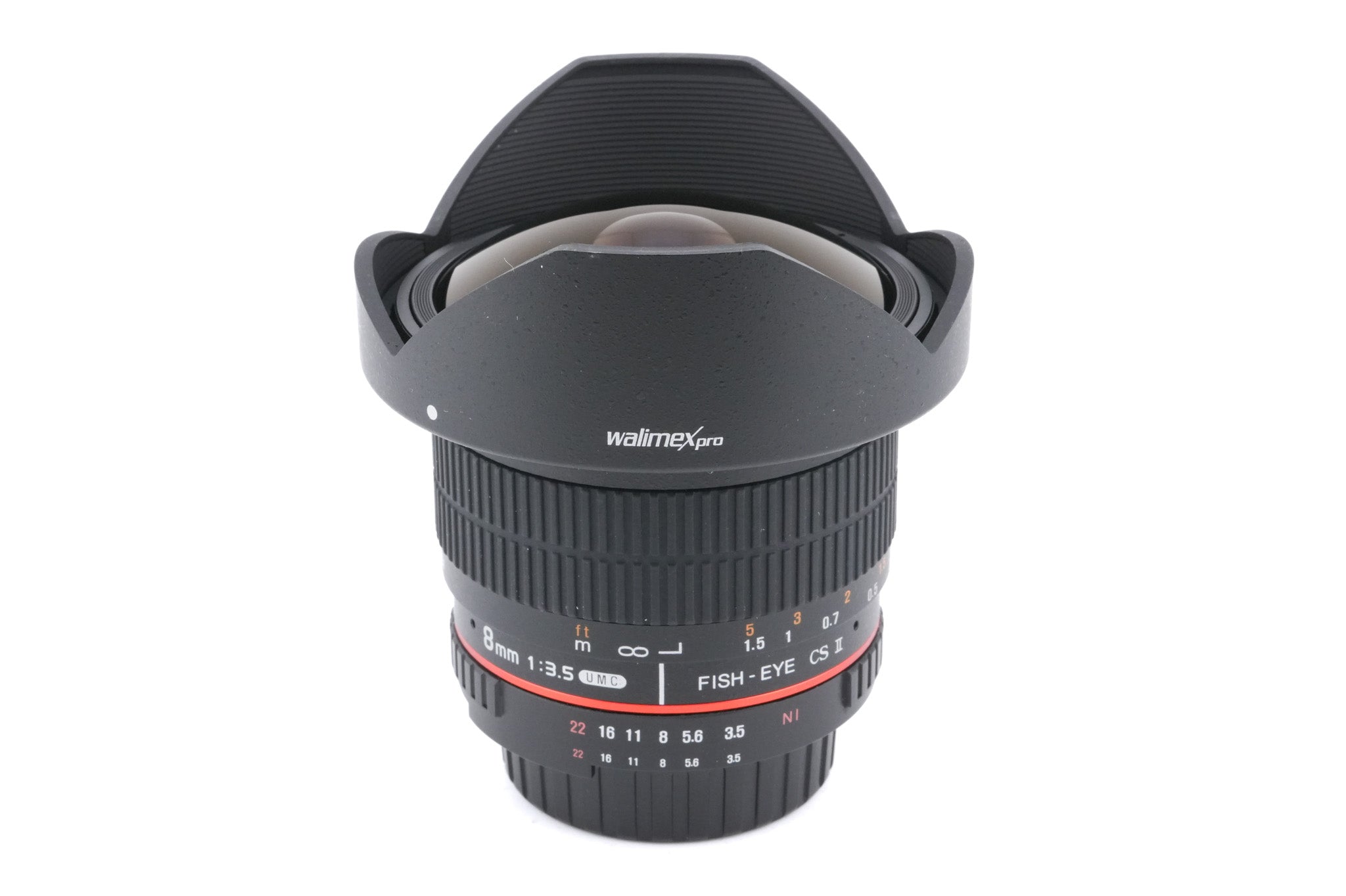 Walimex 8mm f3.5 Fish-Eye CS II UMC