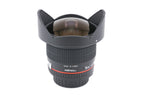 Walimex 8mm f3.5 Fish-Eye CS II UMC