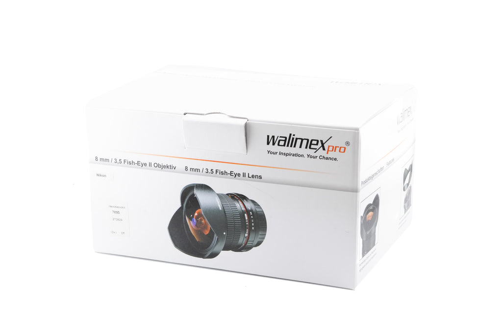 Walimex 8mm f3.5 Fish-Eye CS II UMC