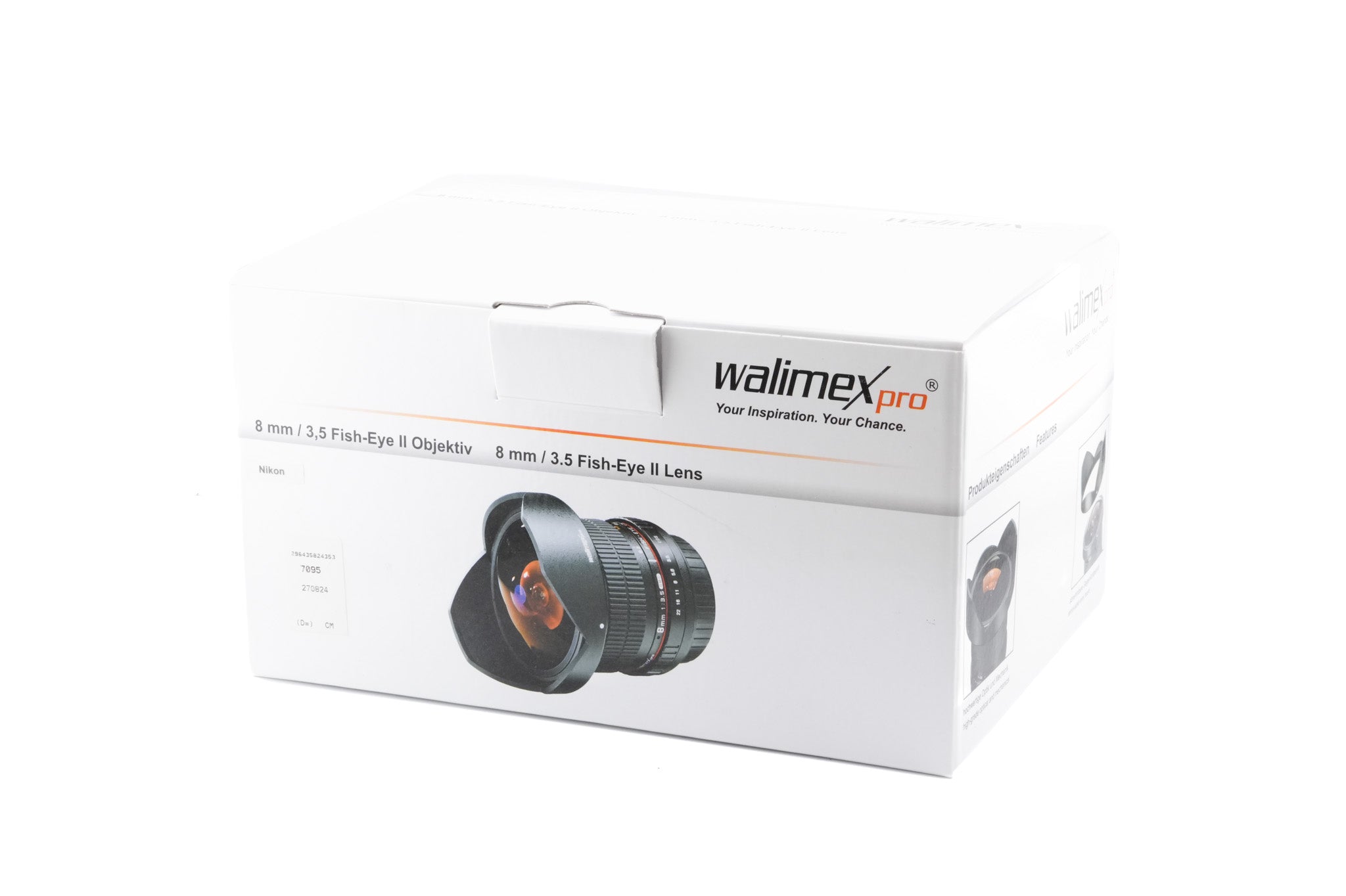 Walimex 8mm f3.5 Fish-Eye CS II UMC