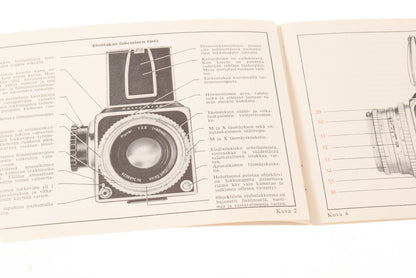 Hasselblad 500C/M / 500EL/M / SWC Instructions