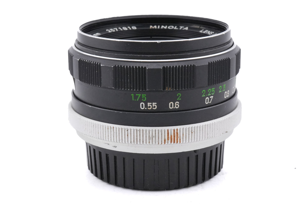 Minolta 55mm f1.7 MC Rokkor-PF