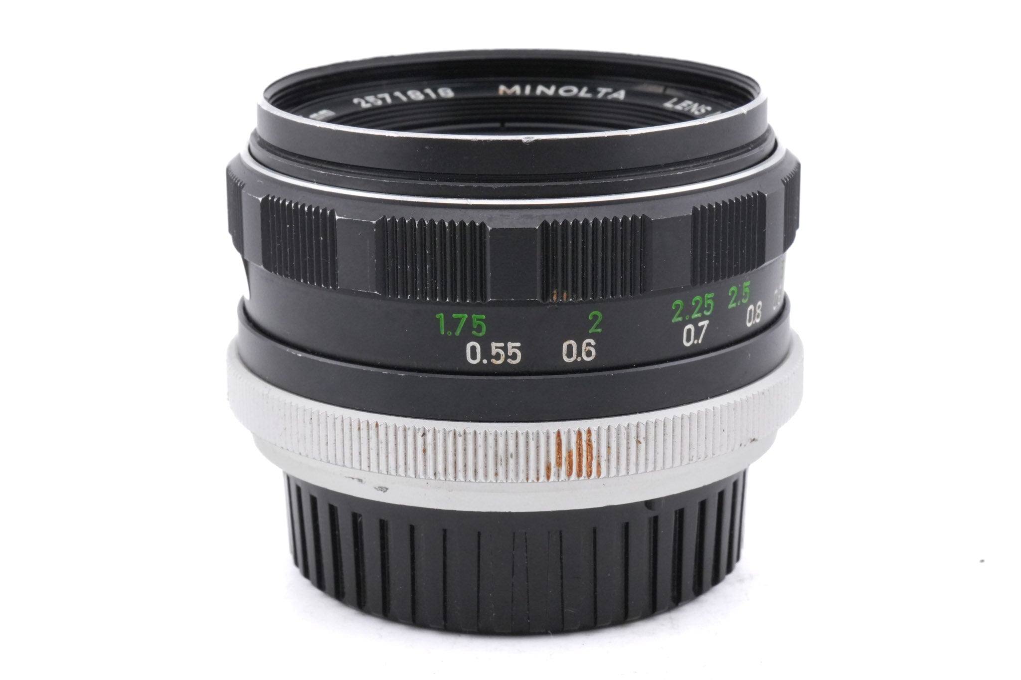 Minolta 55mm f1.7 MC Rokkor-PF