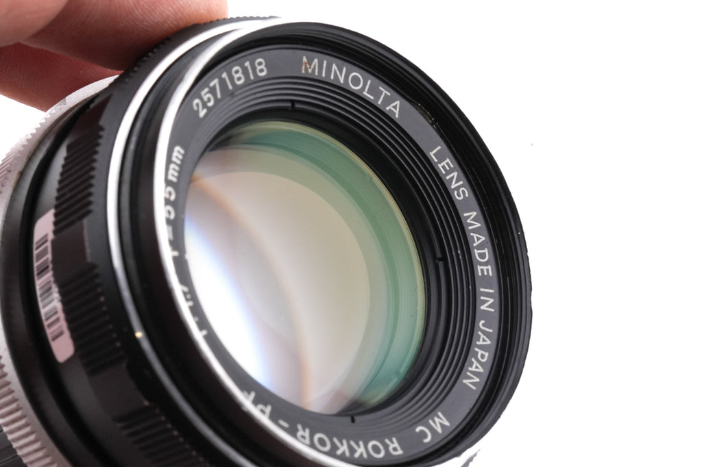 Minolta 55mm f1.7 MC Rokkor-PF