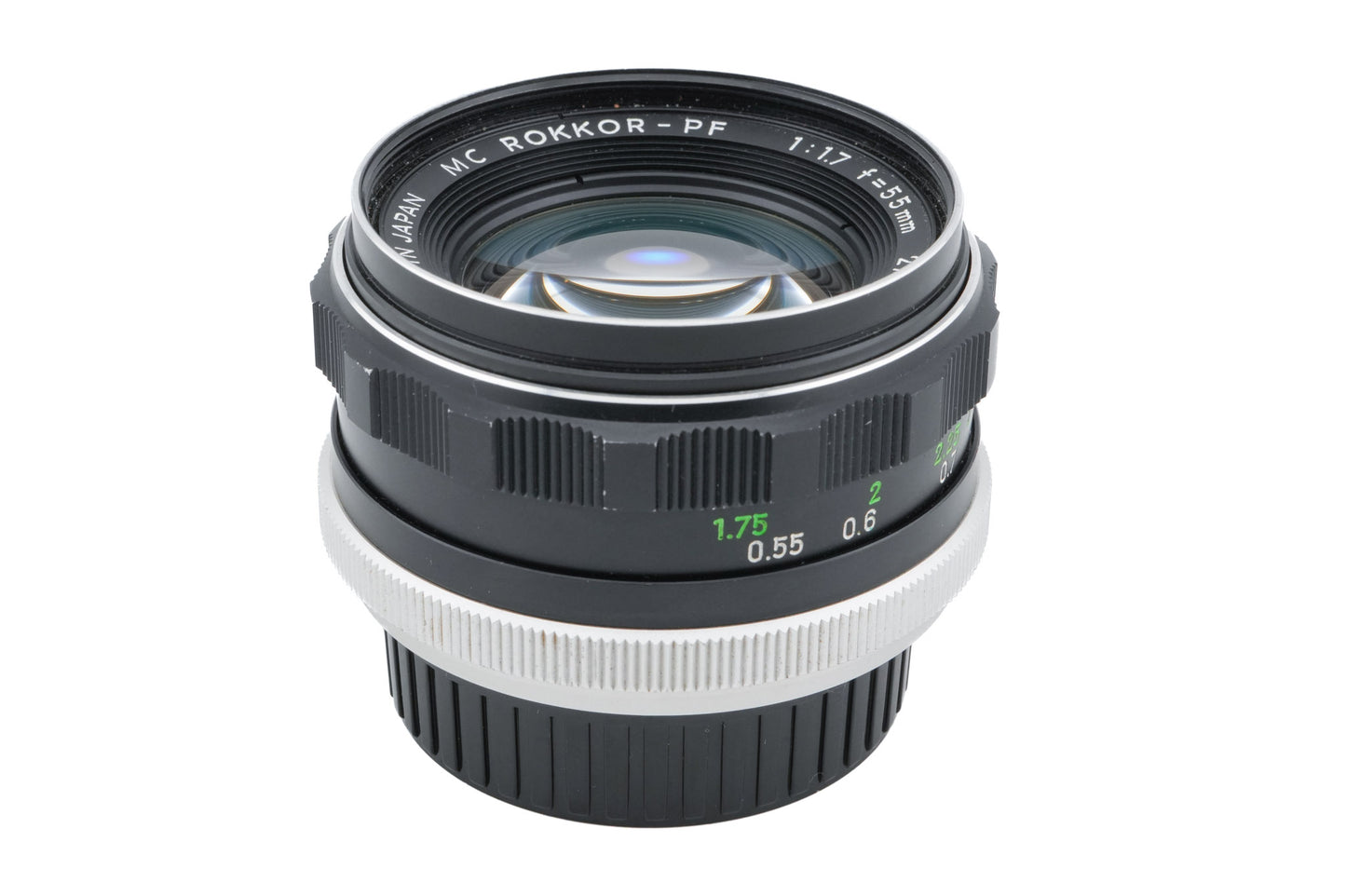 Minolta 55mm f1.7 MC Rokkor-PF
