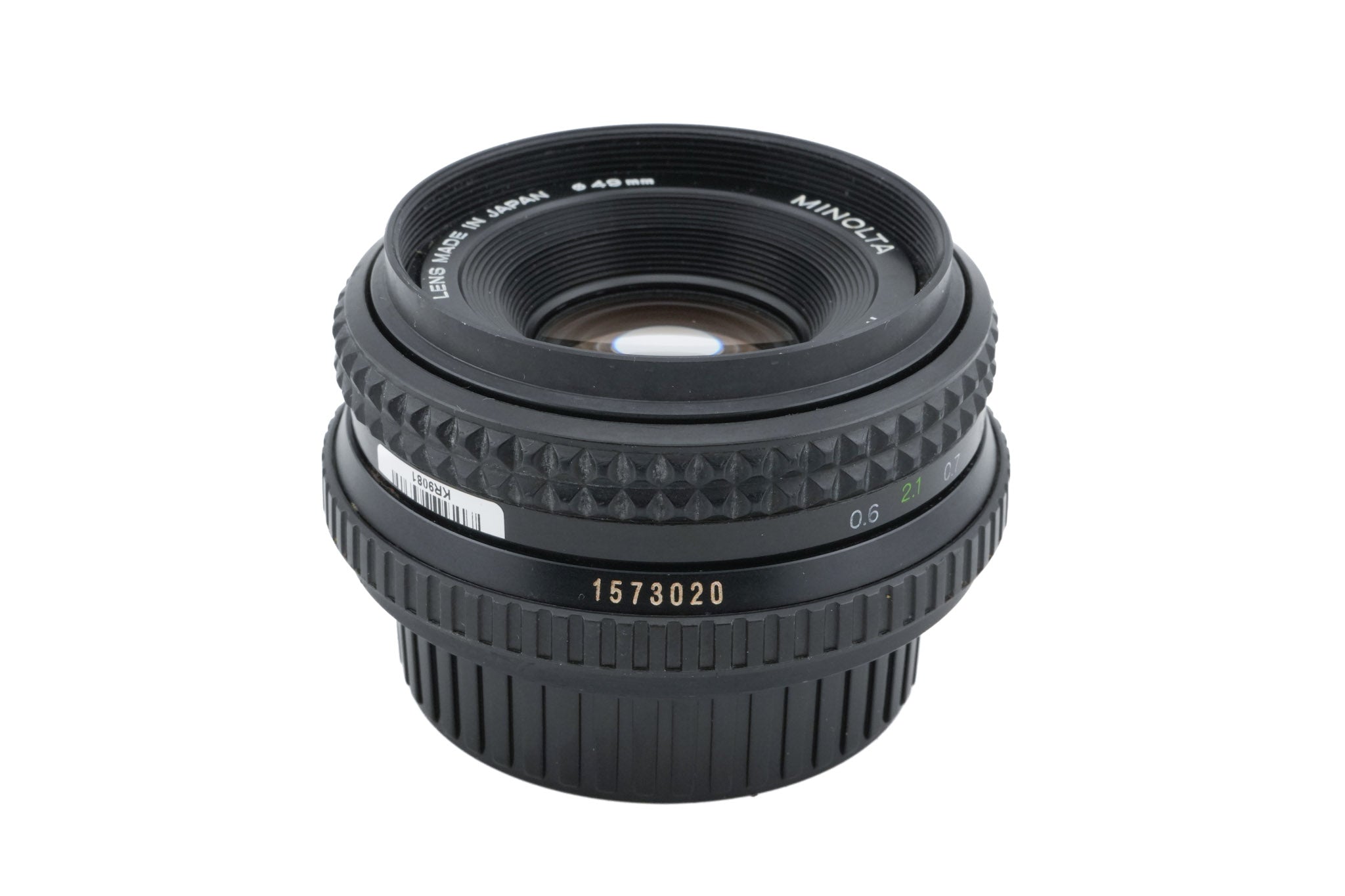 Minolta 45mm f2 MD Rokkor