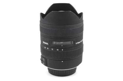 Sigma 8-16mm f4.5-5.6 DC HSM