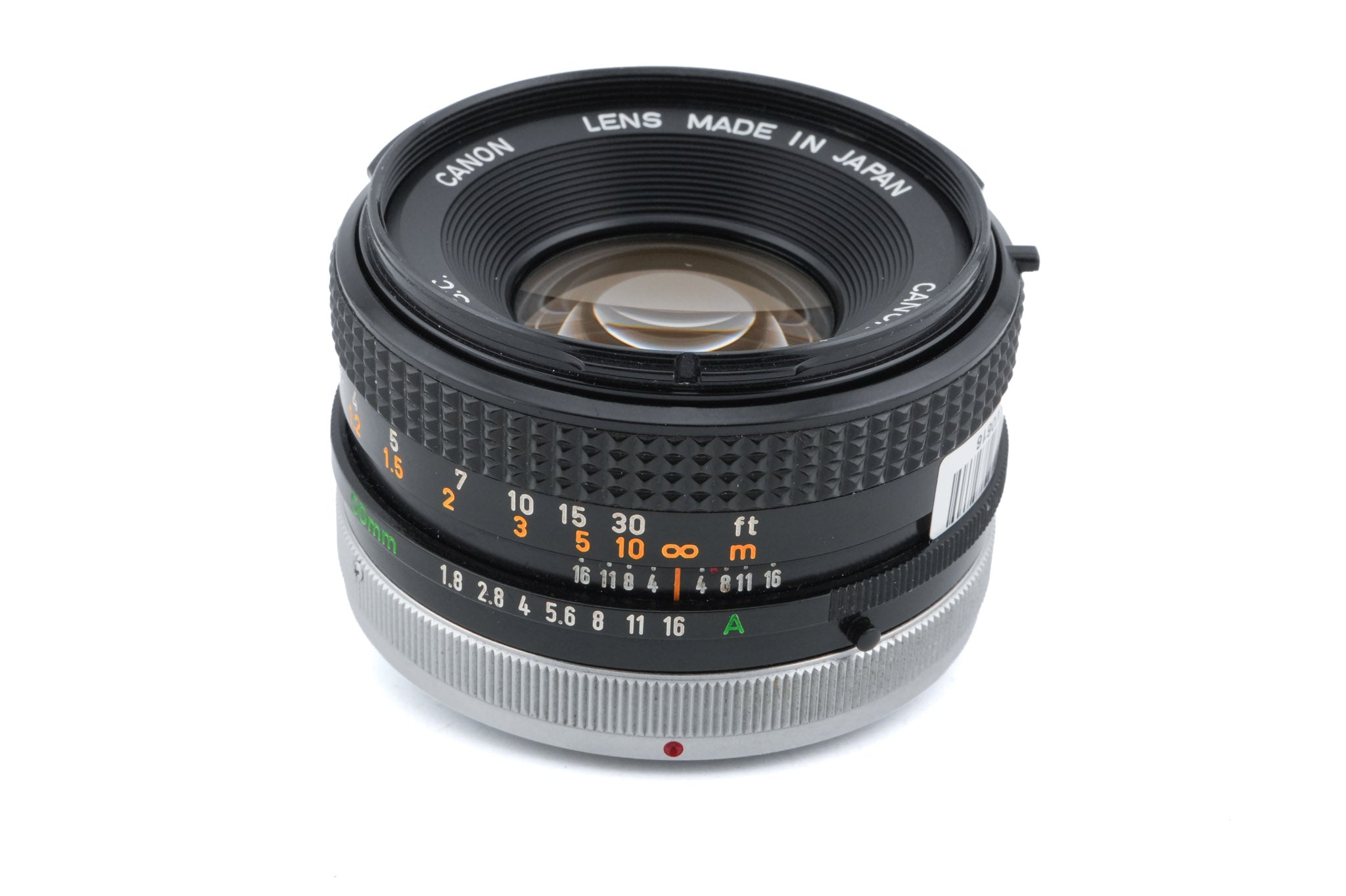Canon 50mm f1.8 S.C.