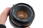 Canon 50mm f1.8 S.C.