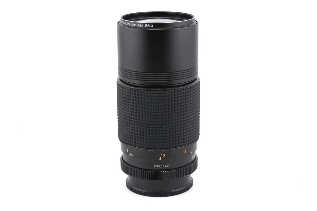 Konica 200mm f4 Hexanon AR
