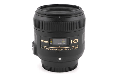 Nikon 40mm f2.8 AF-S Micro Nikkor G