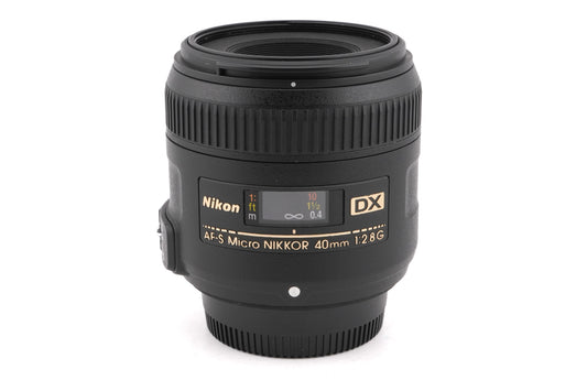 Nikon 40mm f2.8 AF-S Micro Nikkor G