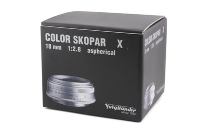 Voigtländer 18mm f2.8 Color-Skopar ASPH.