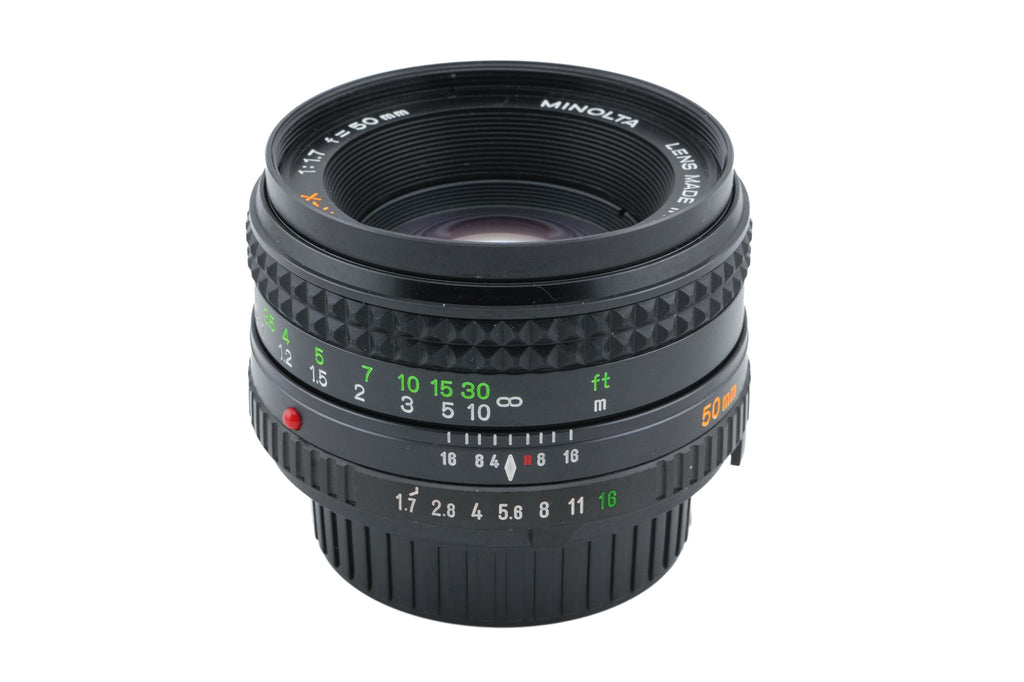 Minolta 50mm f1.7 MD Rokkor-X