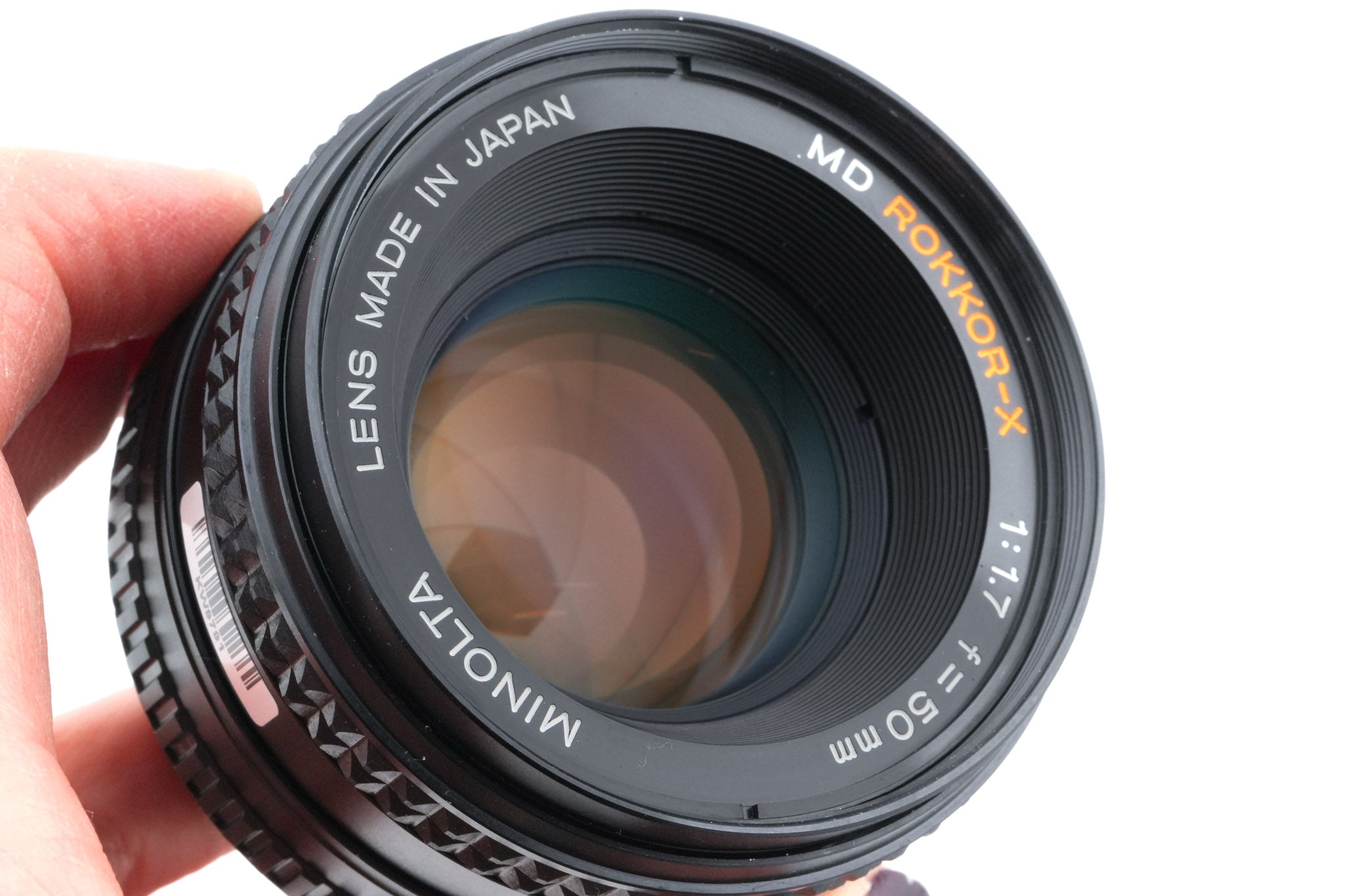 Minolta 50mm f1.7 MD Rokkor-X