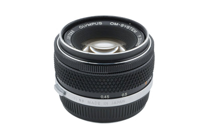 Olympus 50mm f1.8 F.Zuiko Auto-S