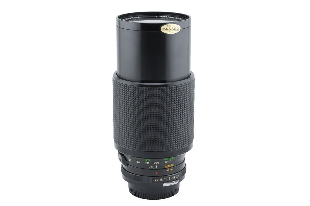 Vivitar 70-210mm f3.5 Series 1 Macro Focusing Auto Zoom Pre-AI