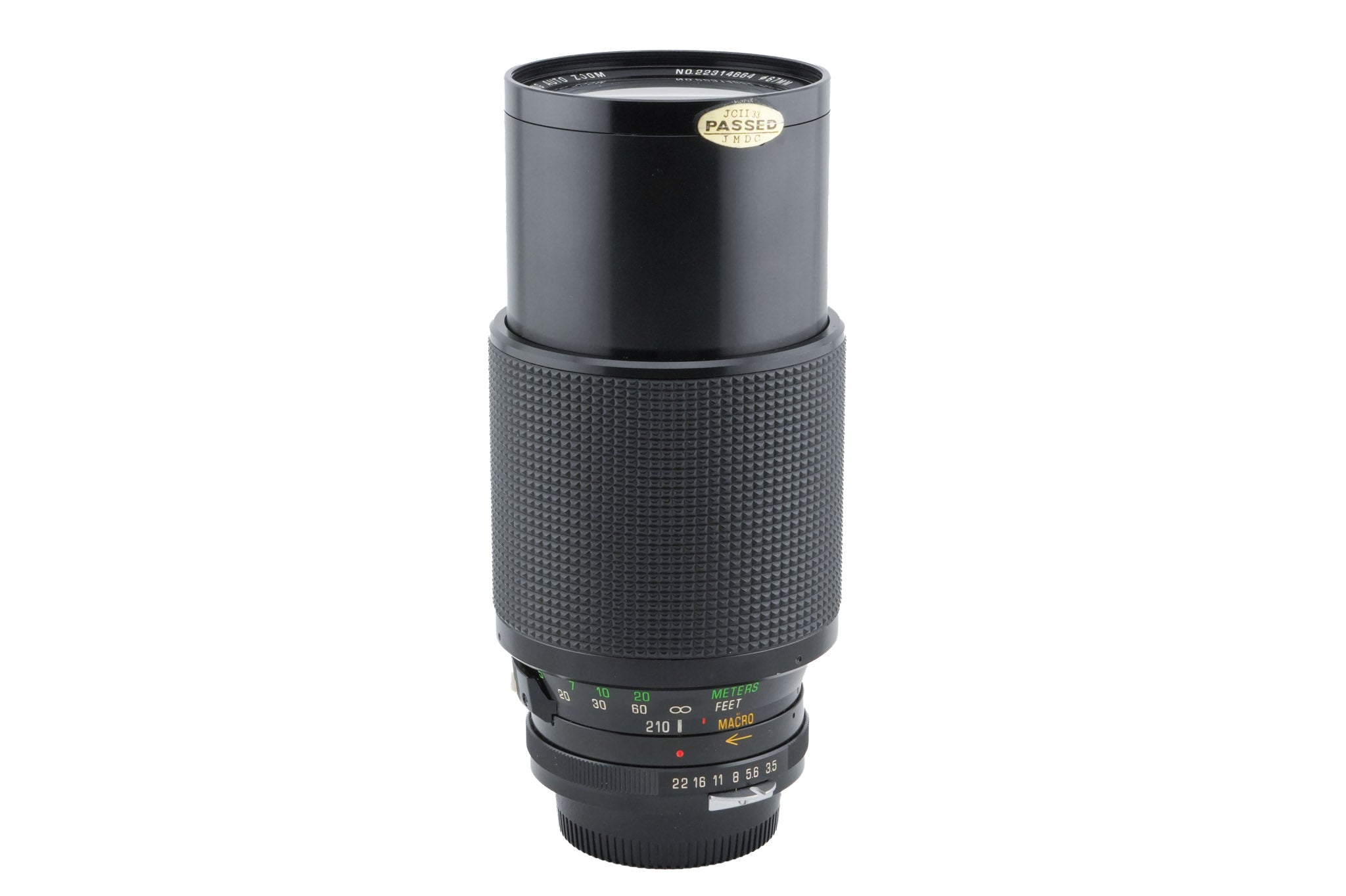 Vivitar 70-210mm f3.5 Series 1 Macro Focusing Auto Zoom Pre-AI