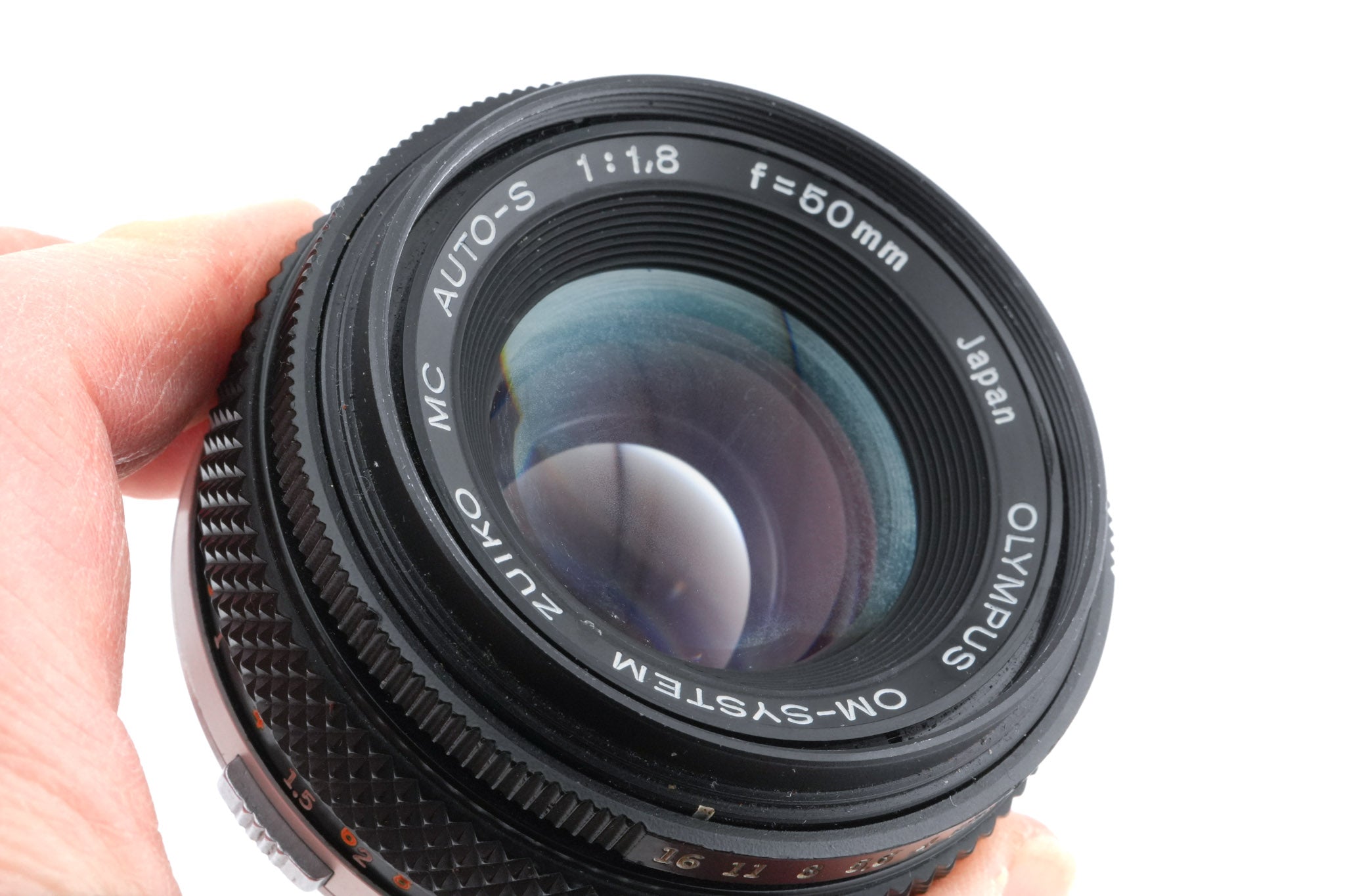 Olympus 50mm f1.8 Zuiko MC Auto-S