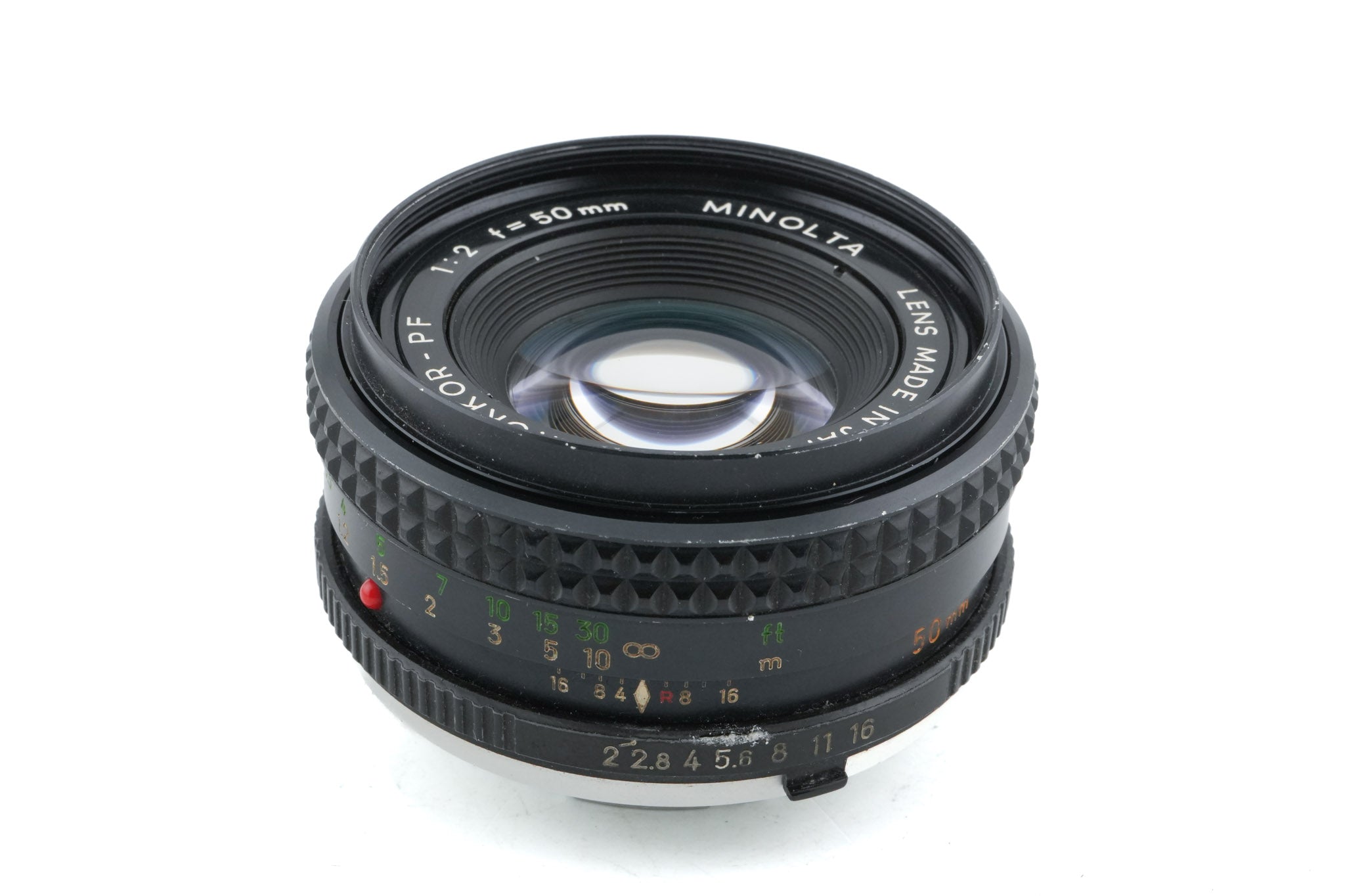 Minolta 50mm f2 MC Rokkor-PF