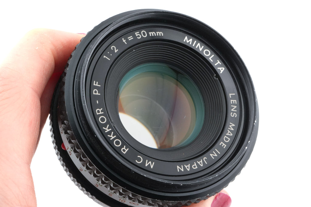 Minolta 50mm f2 MC Rokkor-PF