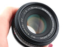 Minolta 50mm f2 MC Rokkor-PF