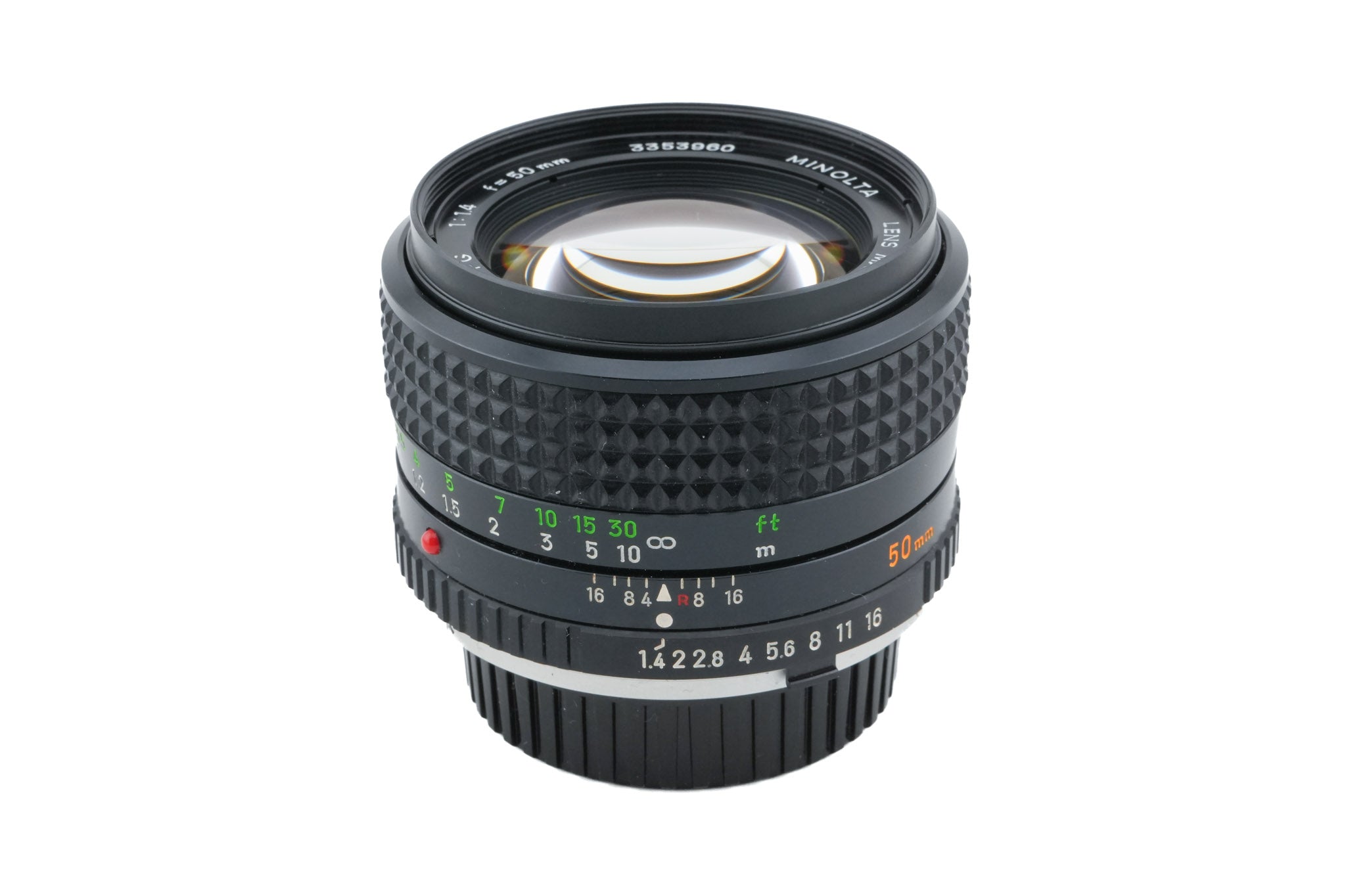 Minolta 50mm f1.4 MC Rokkor-PG